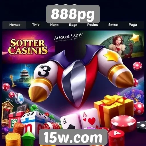 Avaliação das opções de jogos no site 888pg